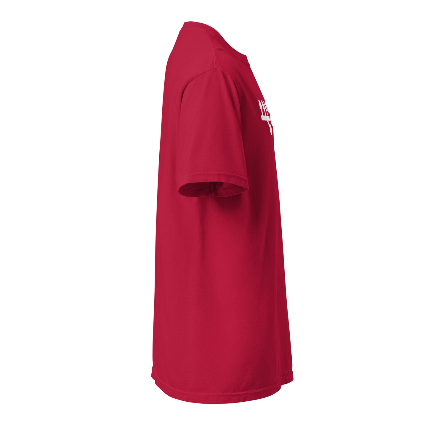 Victory Kneel Tee - Red & White