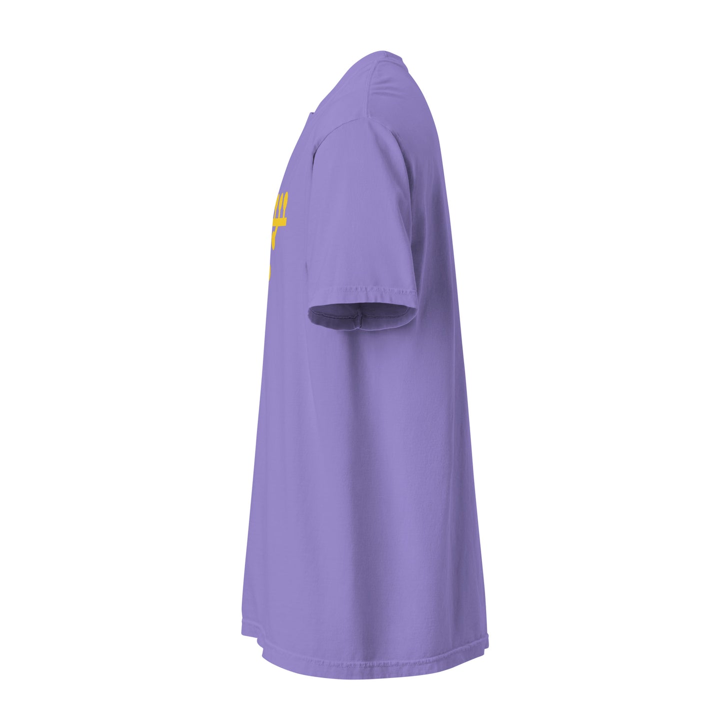 Victory Kneel Tee - Purple & Gold