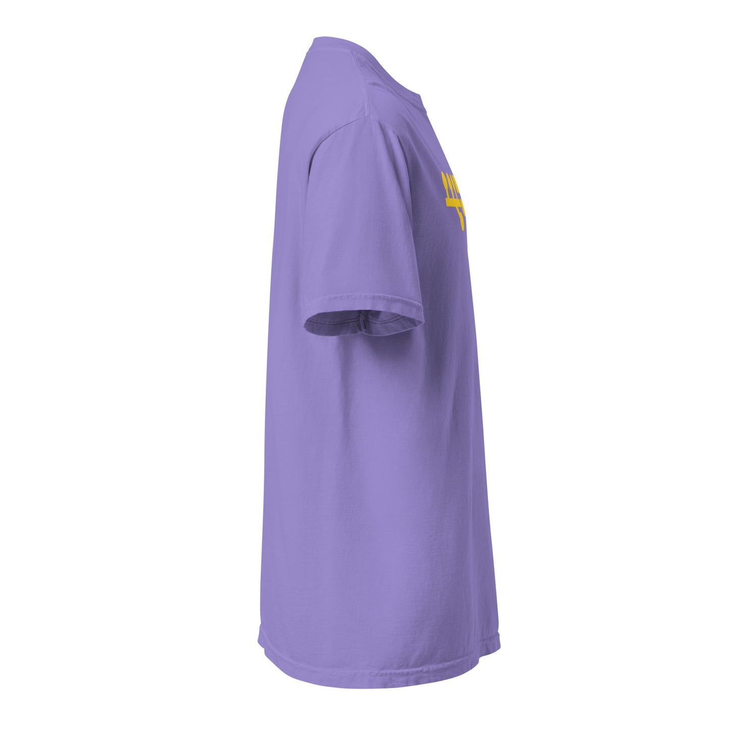 Victory Kneel Tee - Purple & Gold