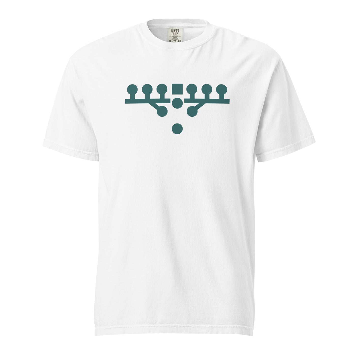 Victory Kneel Tee - White & Green