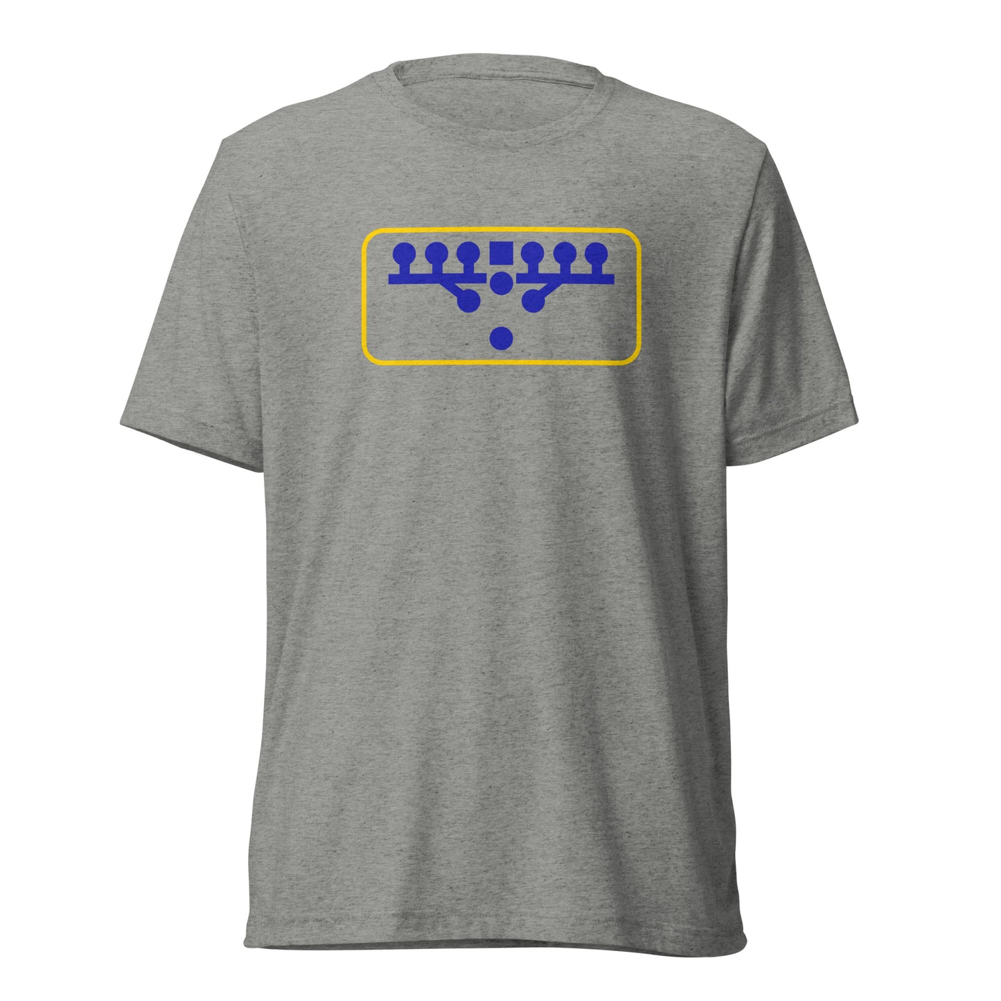 Victory Kneel Gameday T-Shirt - Blue & Yellow