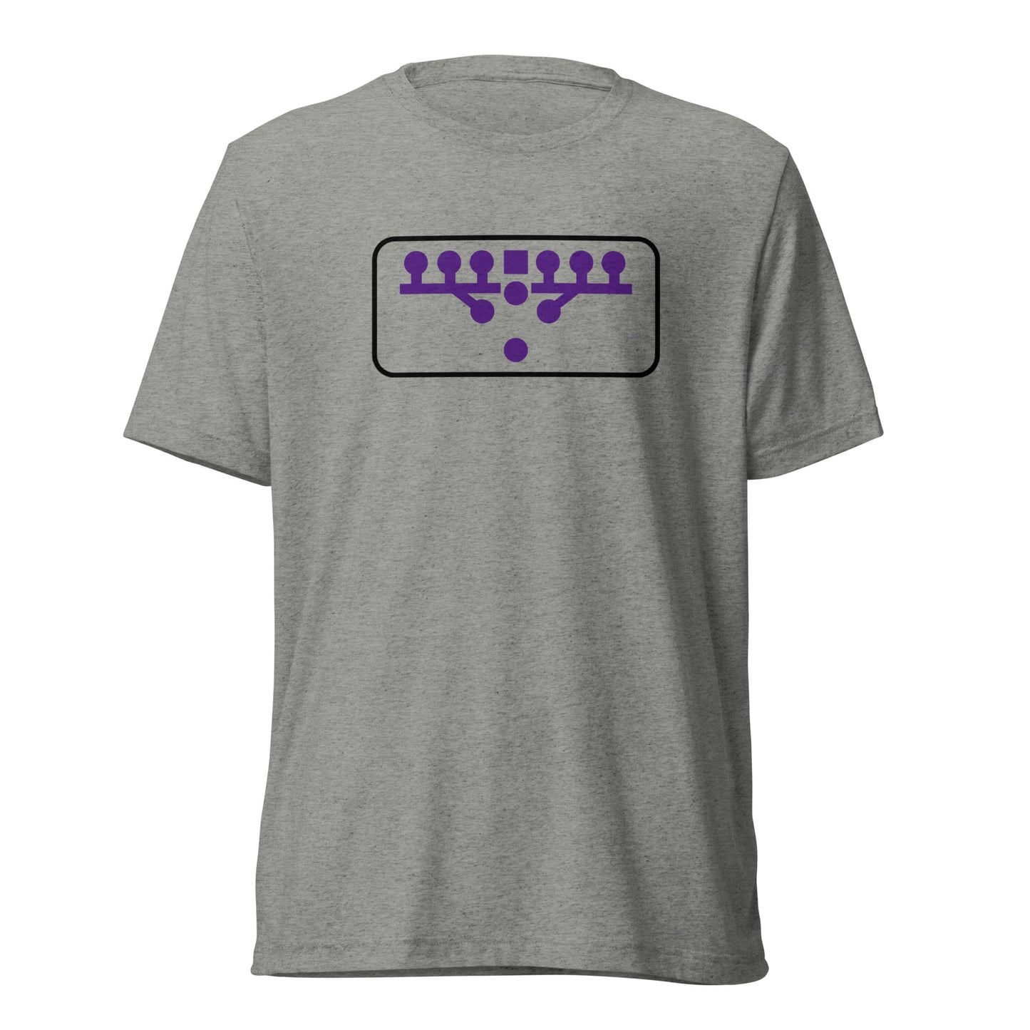 Victory Kneel Gameday T-Shirt - Purple & Black