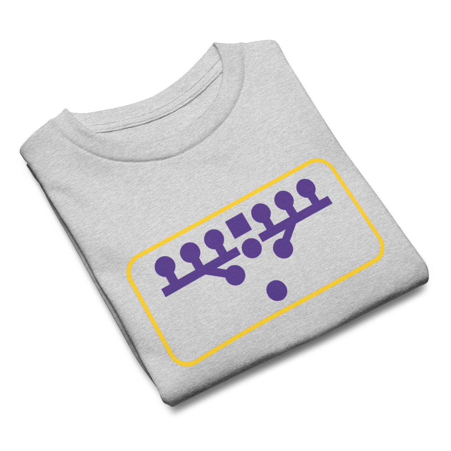 Youth Victory Kneel Gameday T-Shirt - Purple & Gold