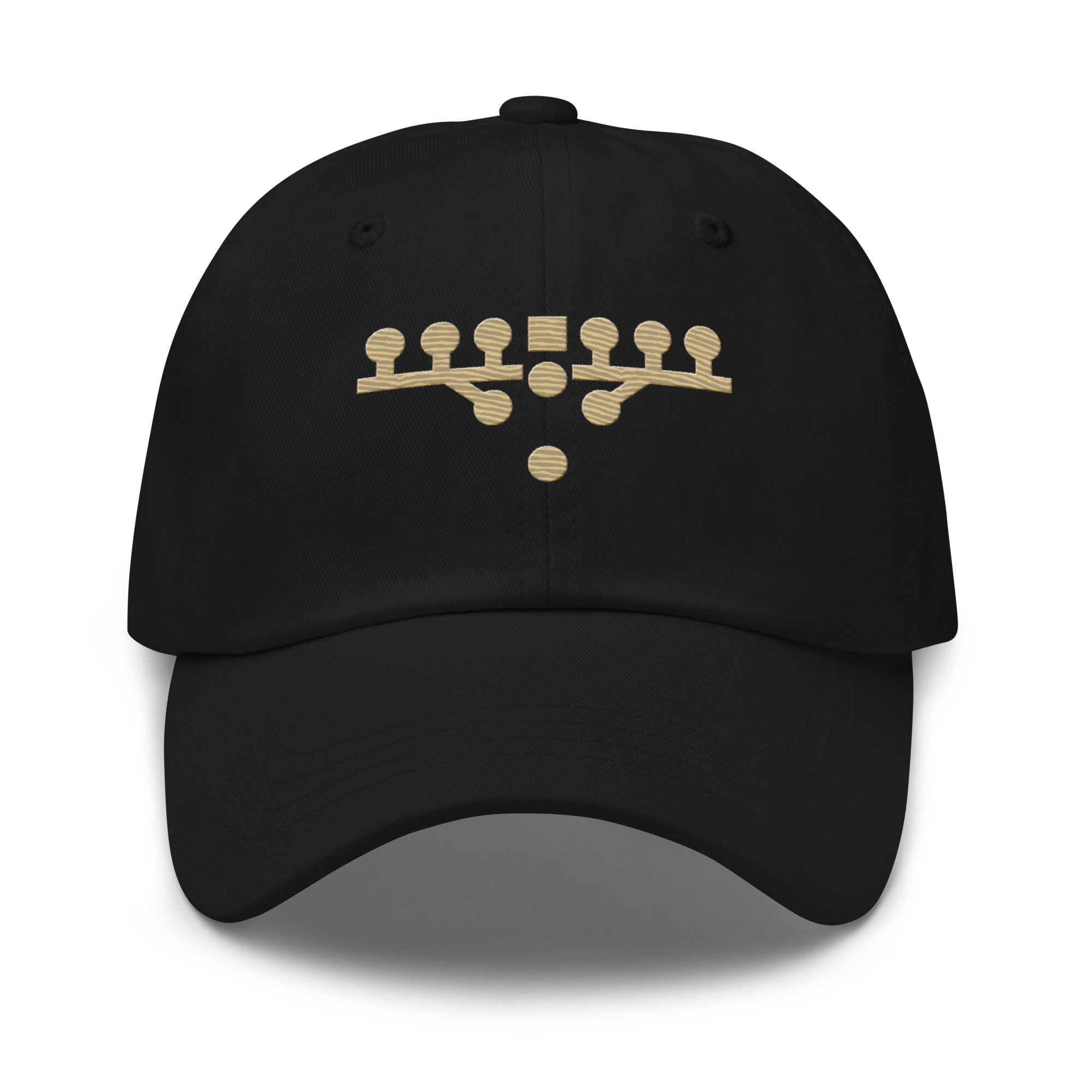 Victory Kneel Dad hat Black Gold