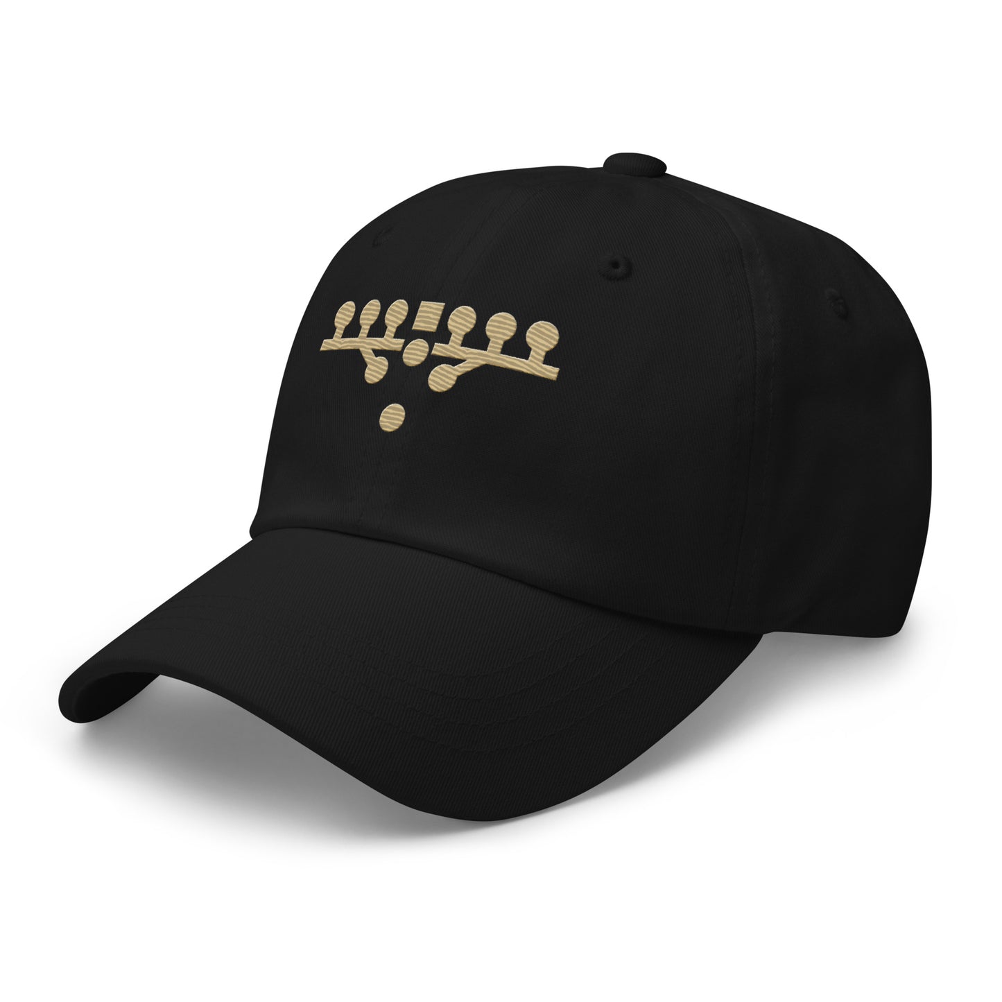 Victory Kneel Dad hat - Black & Gold