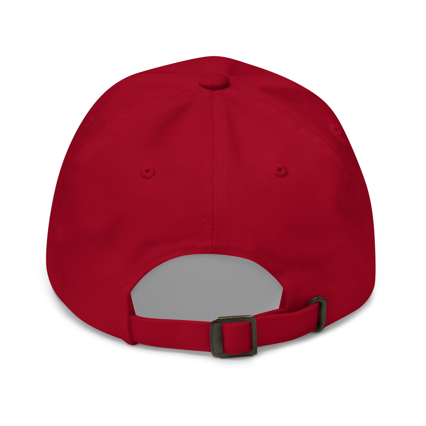 Victory Kneel Dad Hat - Red & White