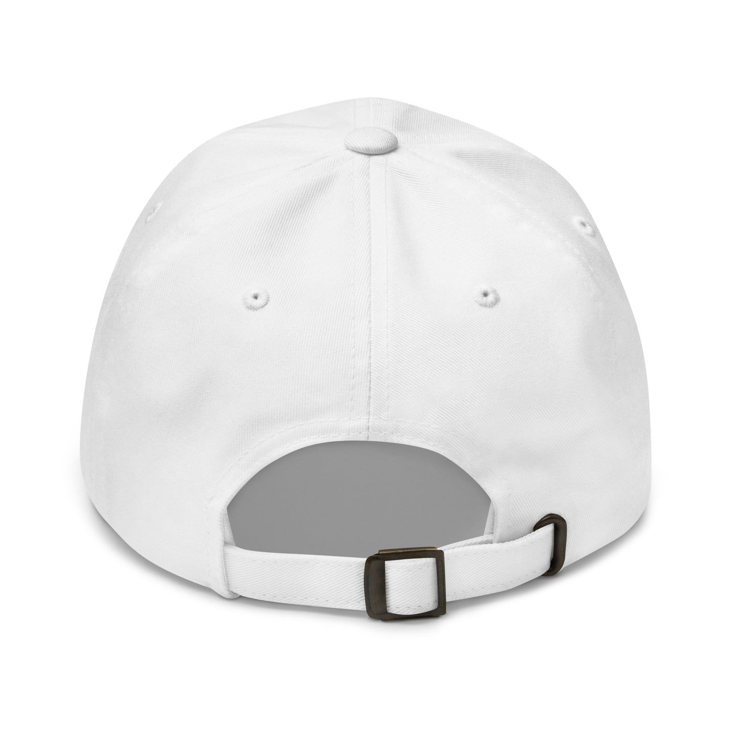 Victory Kneel Dad Hat - White & Burnt Orange