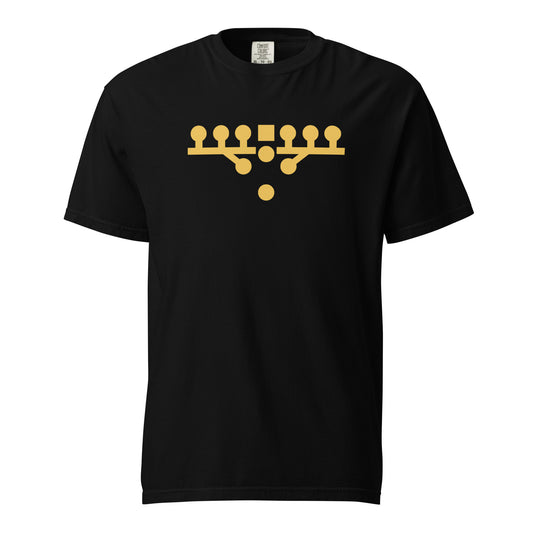 Victory Kneel Tee - Black & Yellow