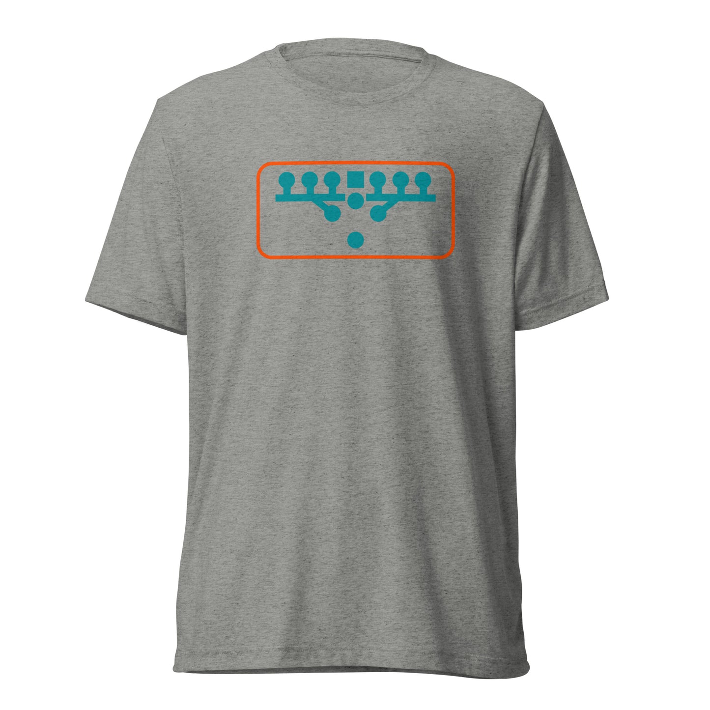 Victory Kneel Gameday T-Shirt - Aqua & Orange
