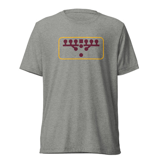 Victory Kneel Gameday T-Shirt Burgundy & Gold