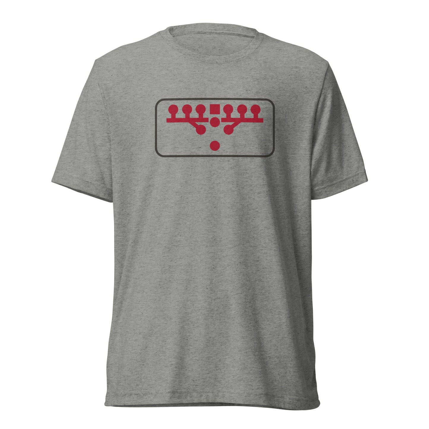 Victory Kneel Gameday T-Shirt - Red & Pewter