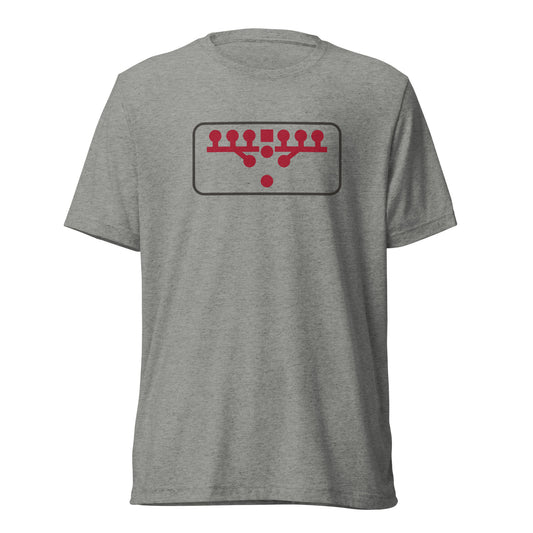 Victory Kneel Gameday T-Shirt - Red & Pewter