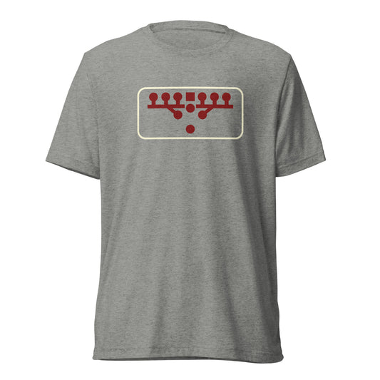 Victory Kneel Gameday T-Shirt - Crimson & Cream