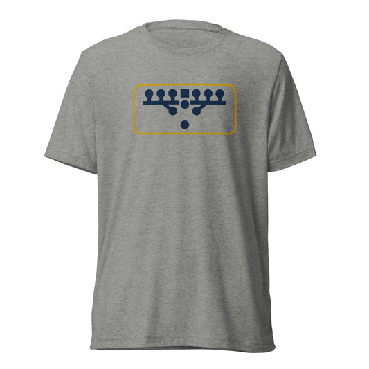 Victory Kneel Gameday T-Shirt - Navy & Gold