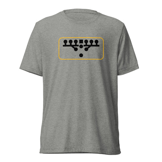 Victory Kneel Gameday T-Shirt - Black & Yellow