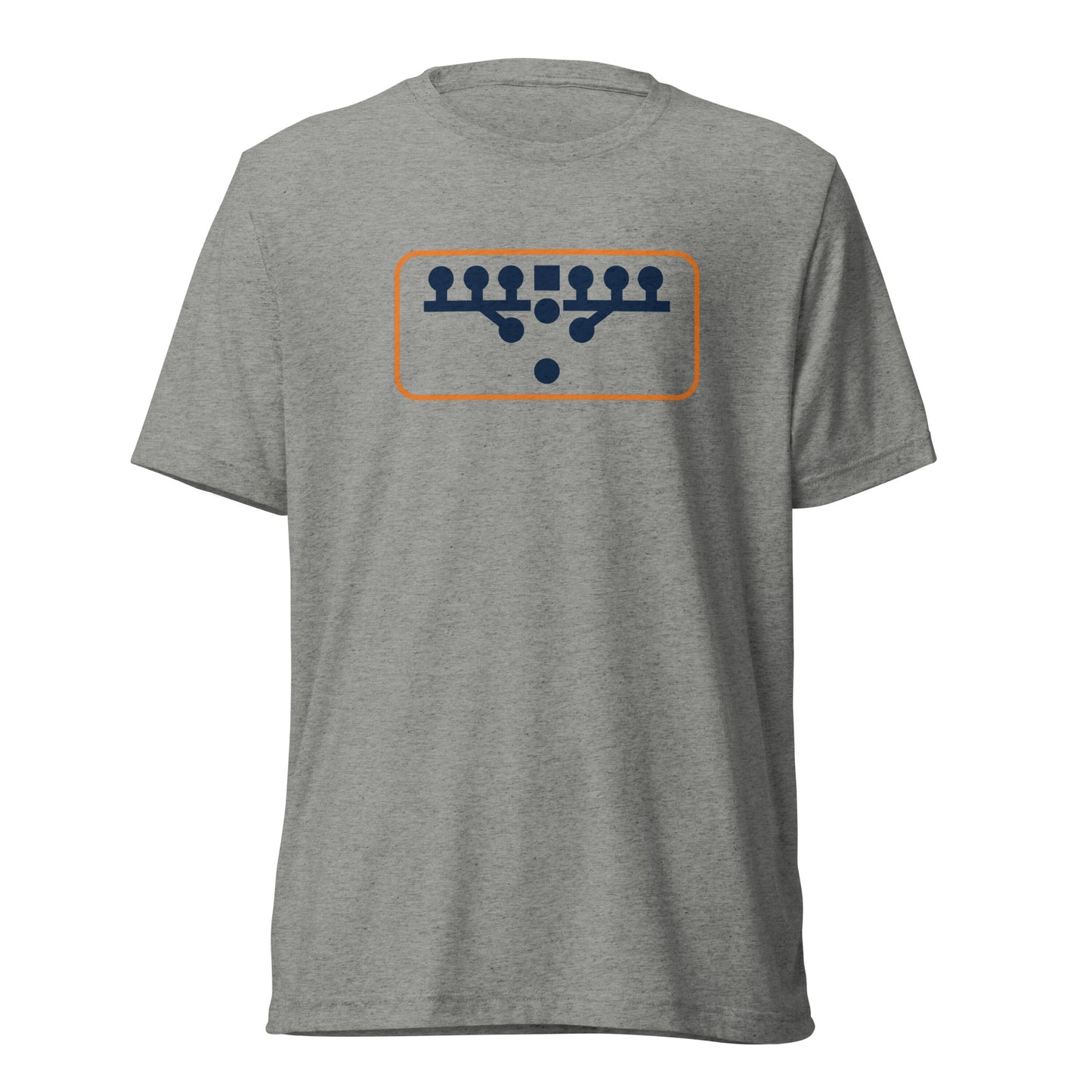 Victory Kneel Gameday T-Shirt - Navy & Orange